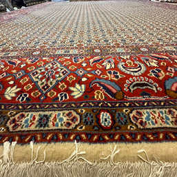 Persian Mud fish design Pure wool pile hand knotted rug from Iran 348cmx250cm