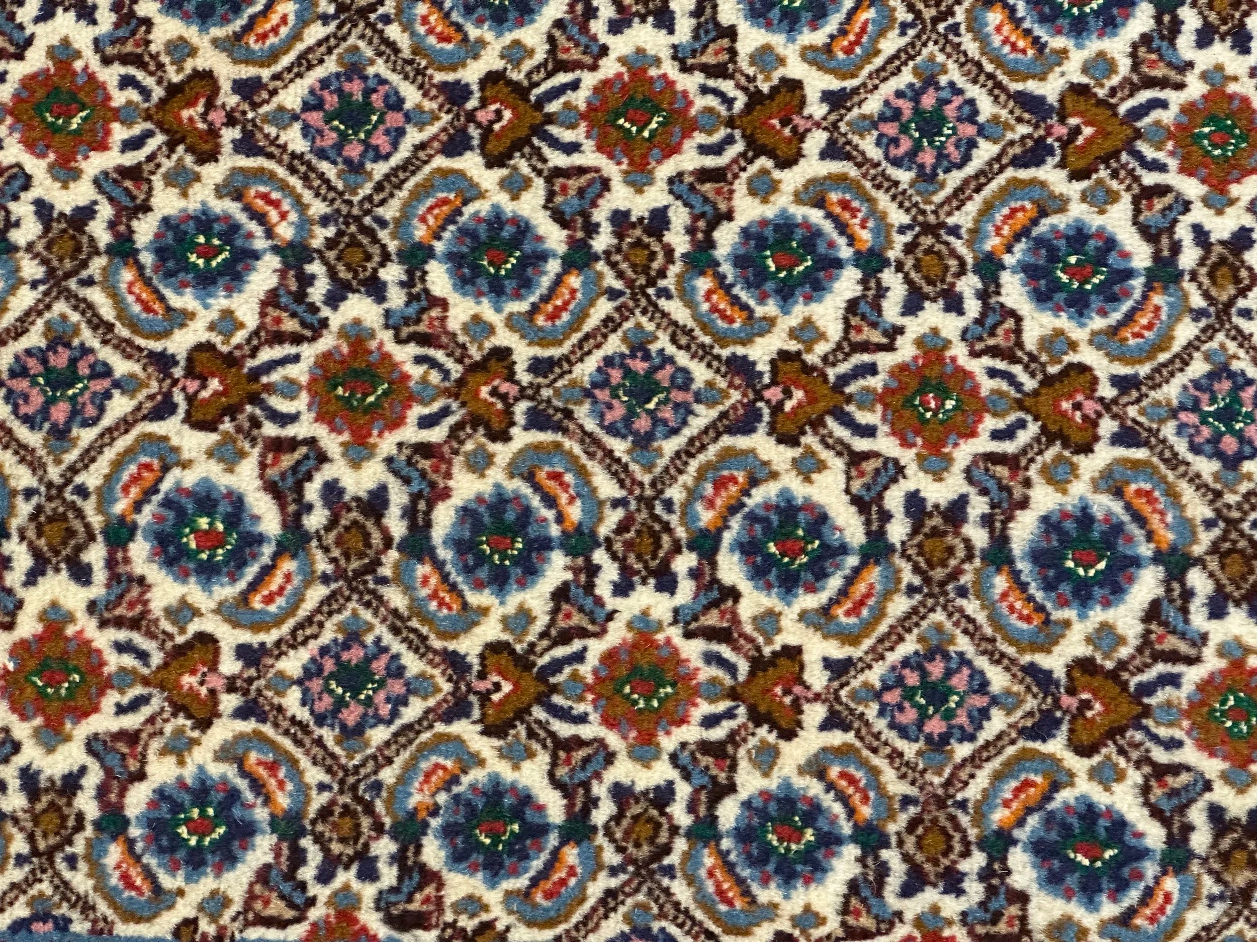 Persian Mud fish design Pure wool pile hand knotted rug from Iran 348cmx250cm