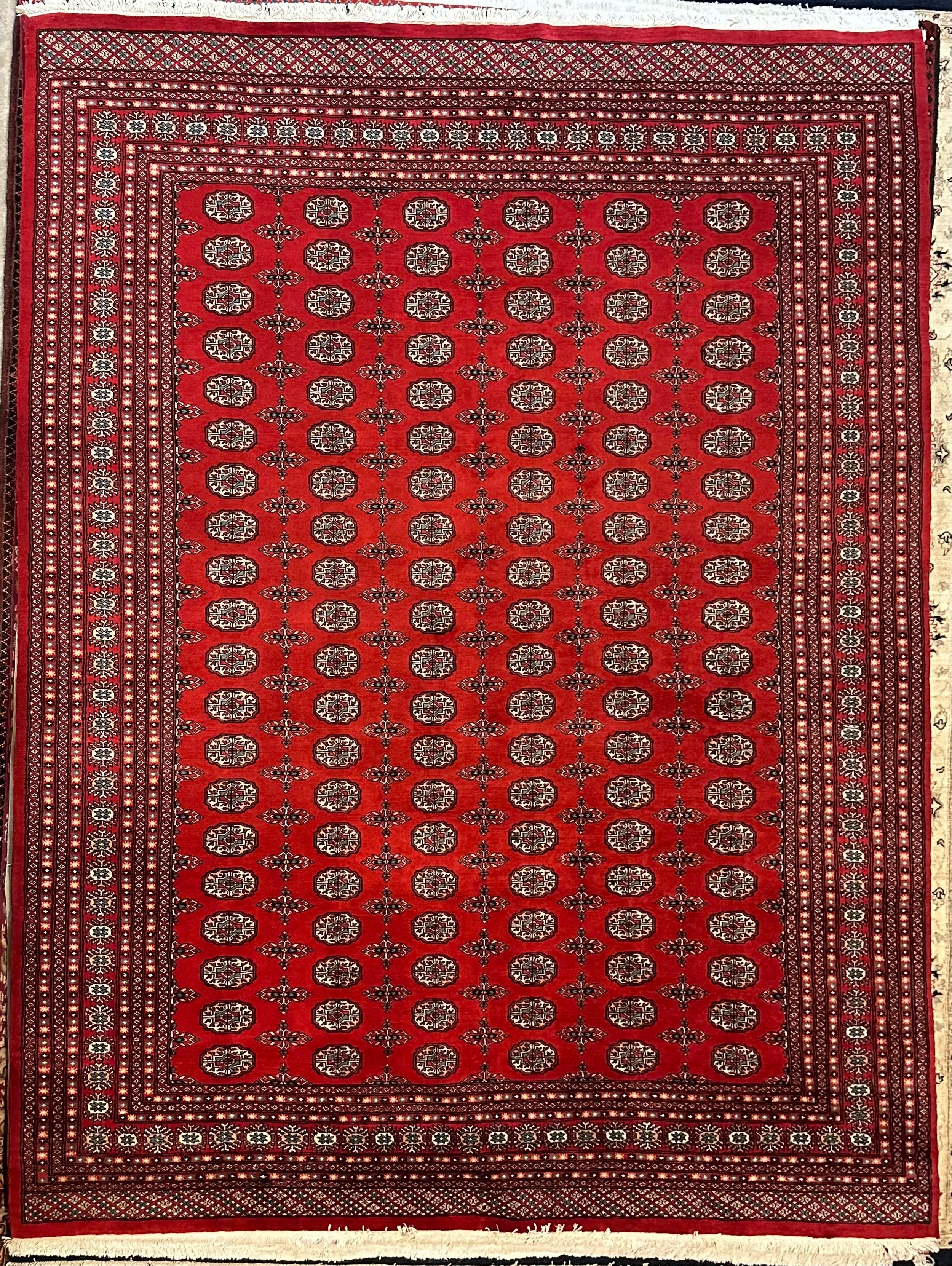 Princess Bohkara New Zealand wool hand knotted rug 336cm x 245cm
