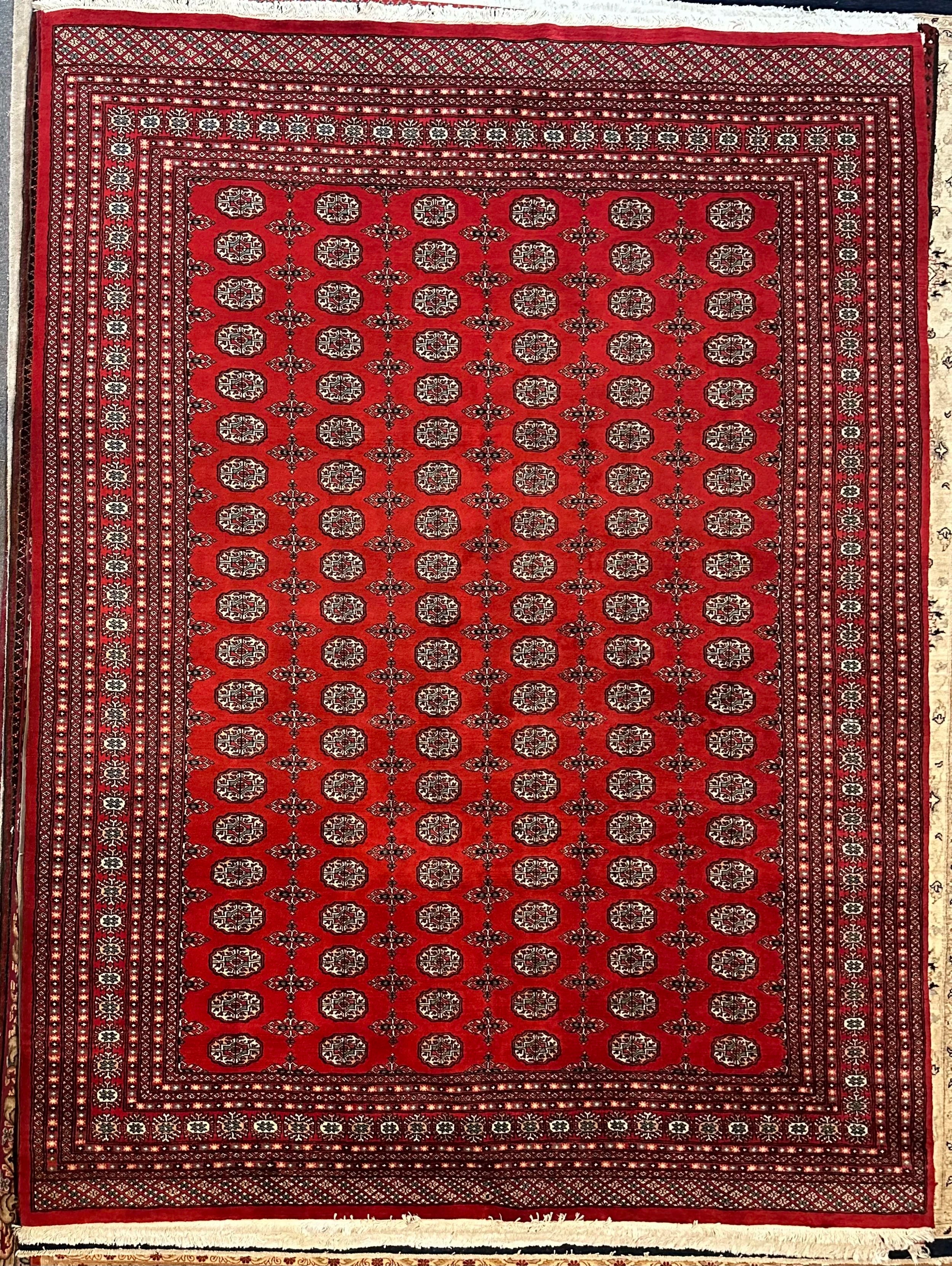 Princess Bohkara New Zealand wool hand knotted rug 336cm x 245cm