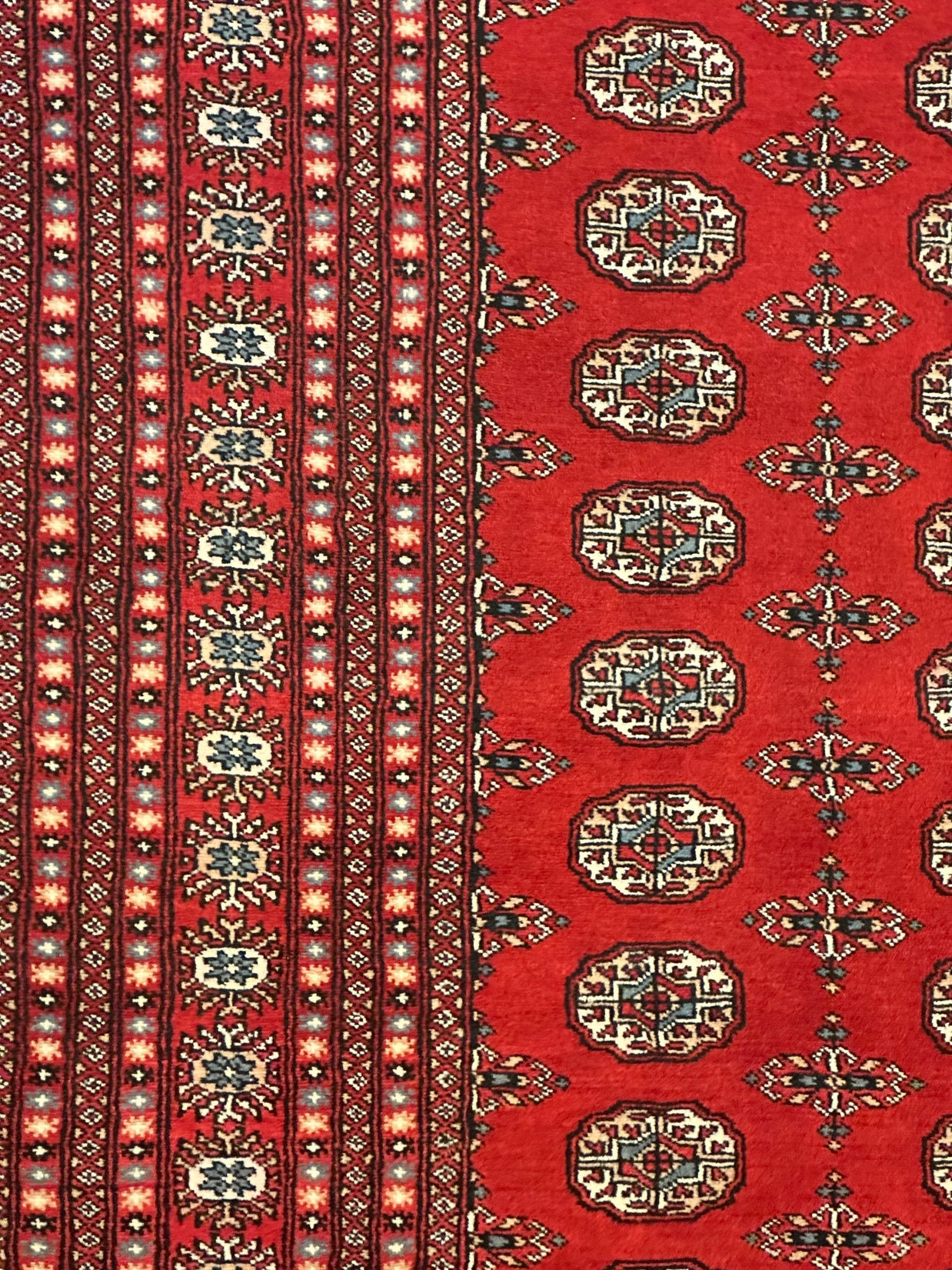 Princess Bohkara New Zealand wool hand knotted rug 336cm x 245cm