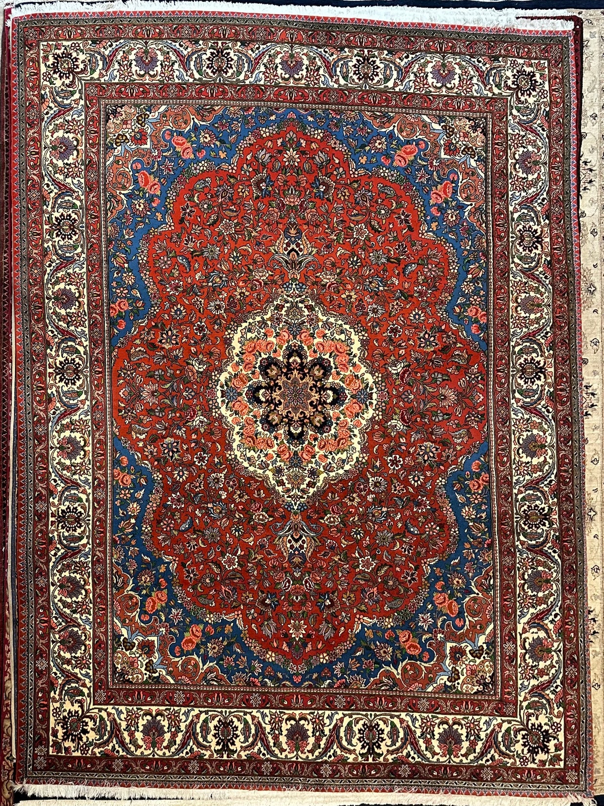 Persian Sarouq stunning piece of Art wool pile hand knotted rug from Persia
