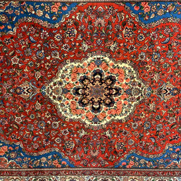 Persian Sarouq stunning piece of Art wool pile hand knotted rug from Persia