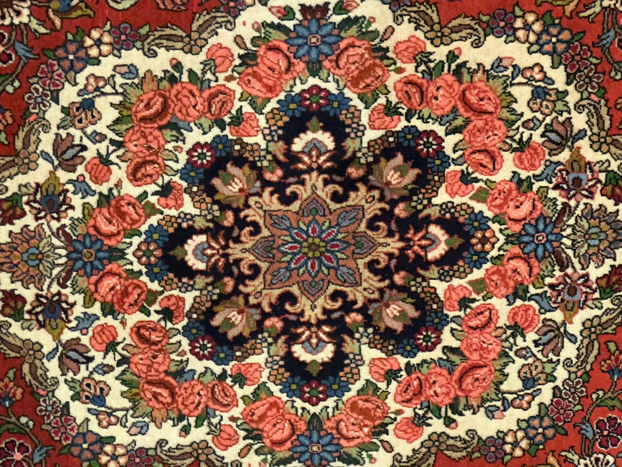 Persian Sarouq stunning piece of Art wool pile hand knotted rug from Persia