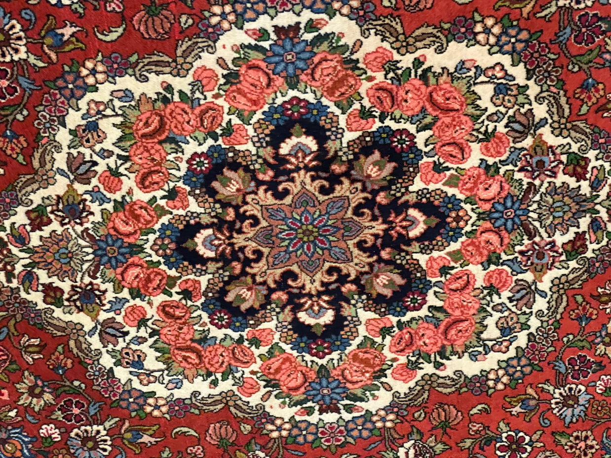 Persian Sarouq stunning piece of Art wool pile hand knotted rug from Persia