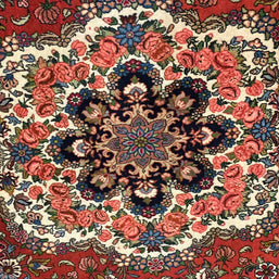 Persian Sarouq stunning piece of Art wool pile hand knotted rug from Persia