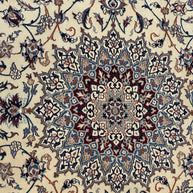 Persian habibyan Nain finely Knotted Handmade pure wool with silk Highlights 325cmx227cm