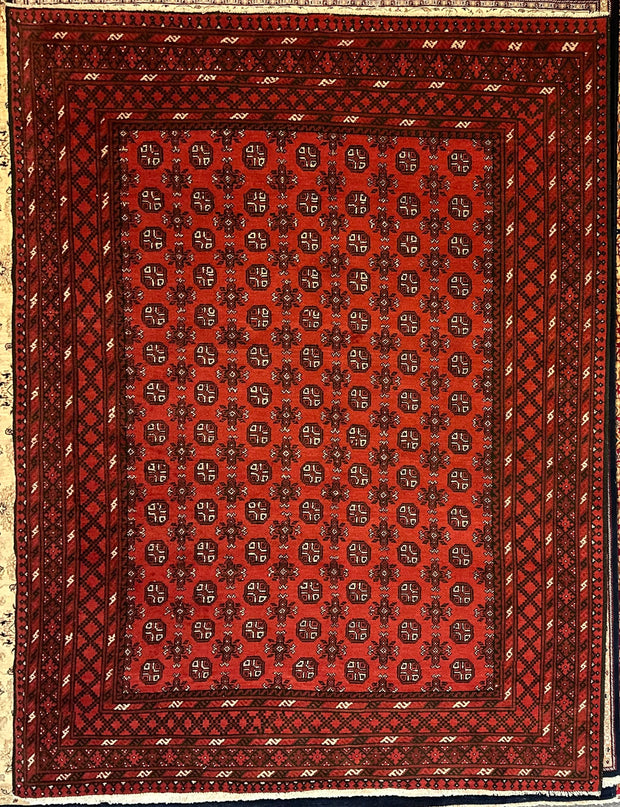 Tribal Turkman Pure wool pile hand knotted from Afghanistan 332cm x 242cm