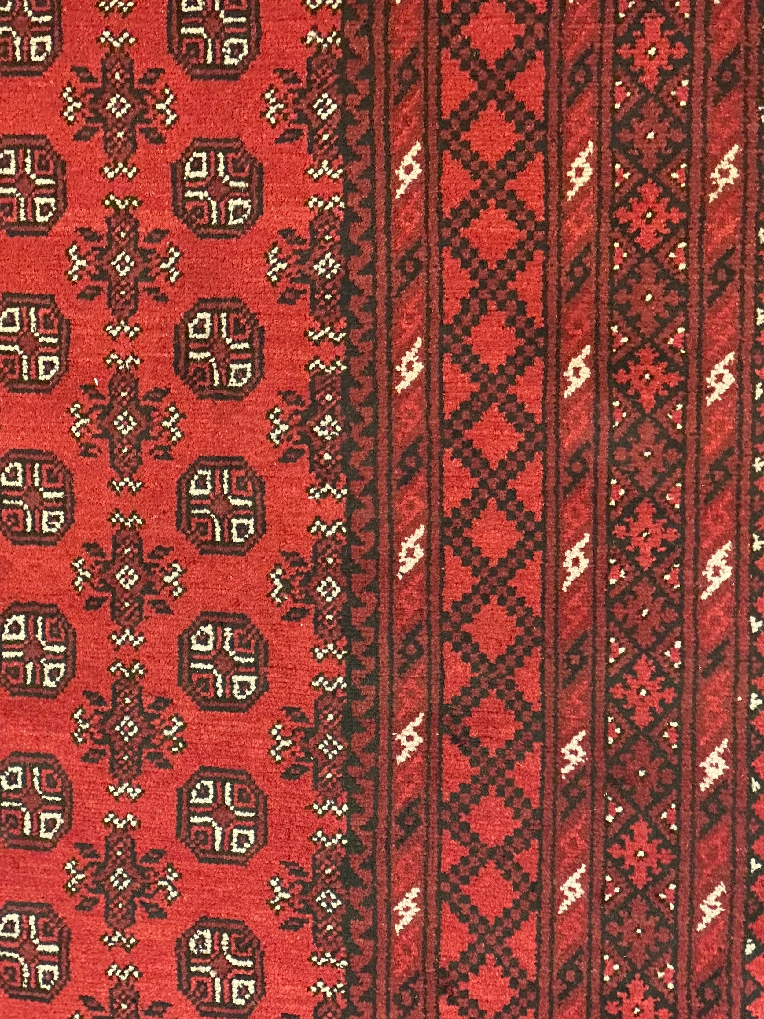 Tribal Turkman Pure wool pile hand knotted from Afghanistan 332cm x 242cm