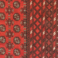 Tribal Turkman Pure wool pile hand knotted from Afghanistan 332cm x 242cm