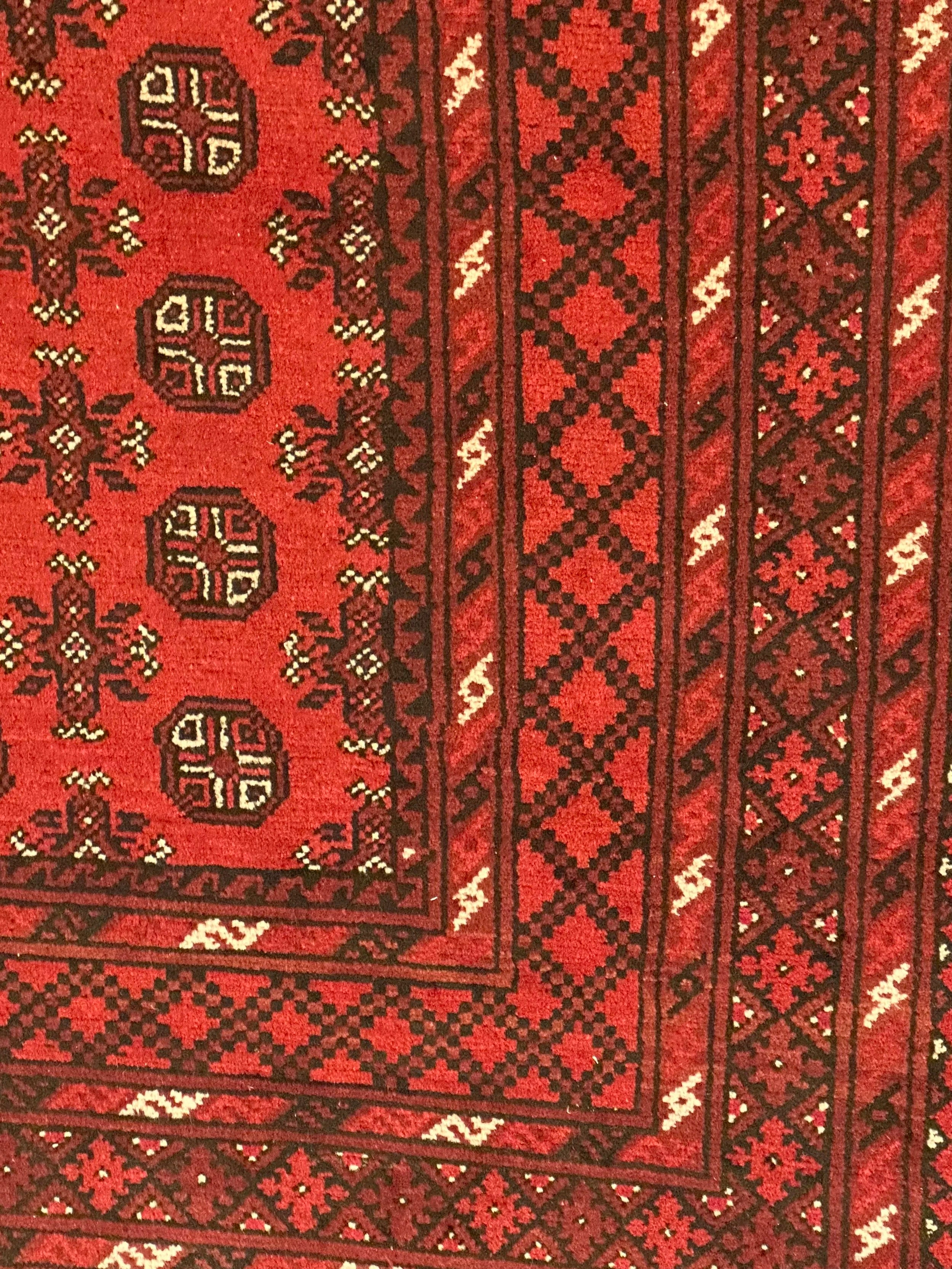 Tribal Turkman Pure wool pile hand knotted from Afghanistan 332cm x 242cm