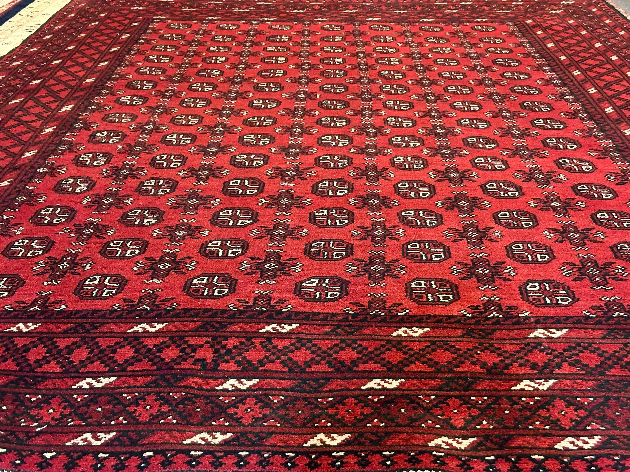 Tribal Turkman Pure wool pile hand knotted from Afghanistan 332cm x 242cm