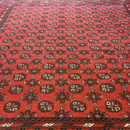 Tribal Turkman Pure wool pile hand knotted from Afghanistan 332cm x 242cm