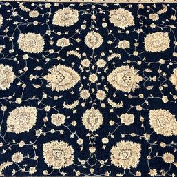 Afghan Chobi Natural Dye Hand Knotted wool pile Rug 362cm x 274cm