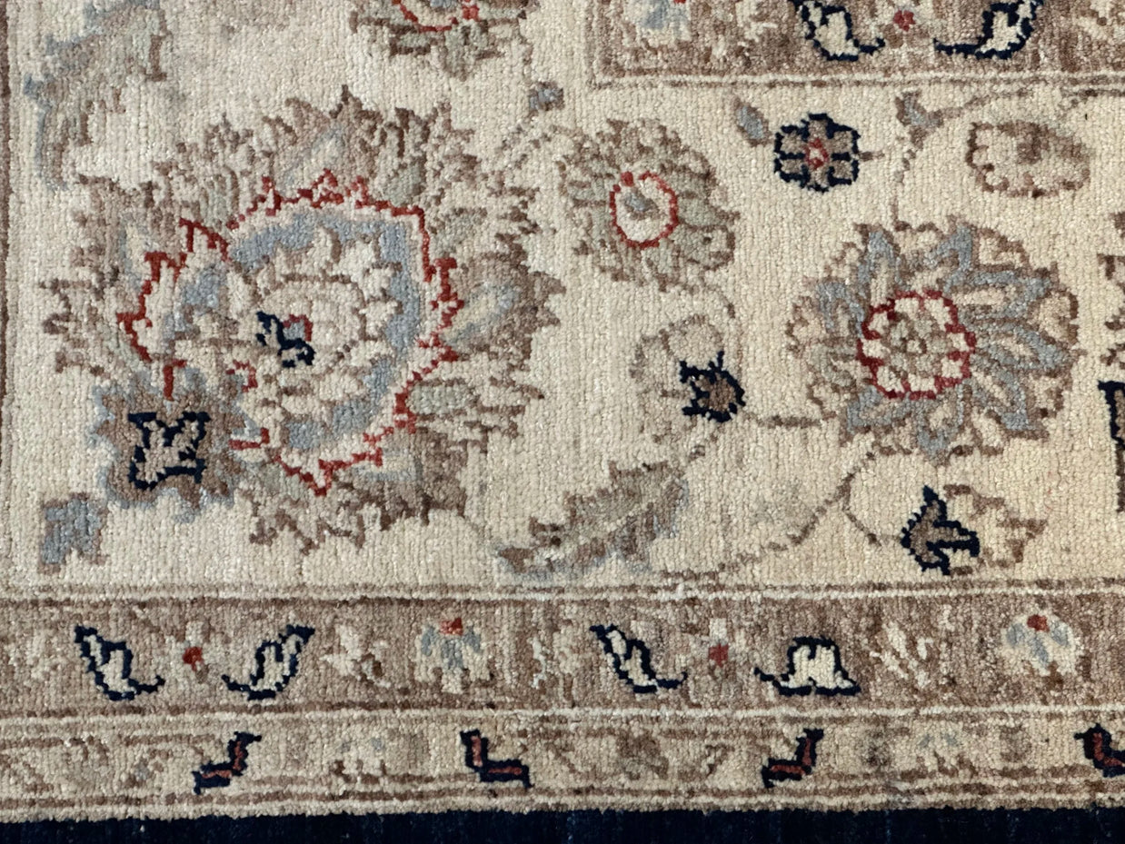 Afghan Chobi Natural Dye Hand Knotted wool pile Rug 362cm x 274cm