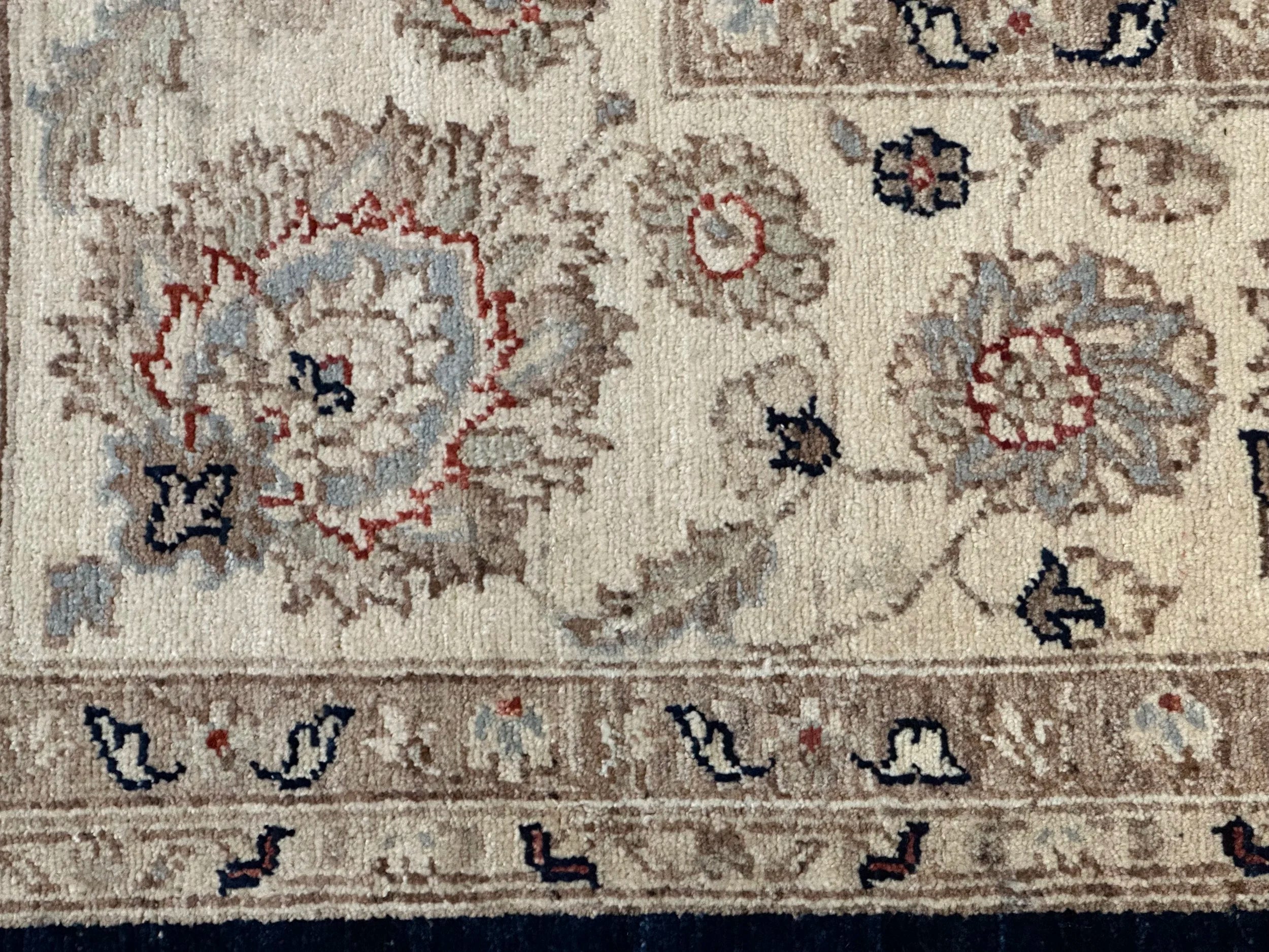 Afghan Chobi Natural Dye Hand Knotted wool pile Rug 362cm x 274cm