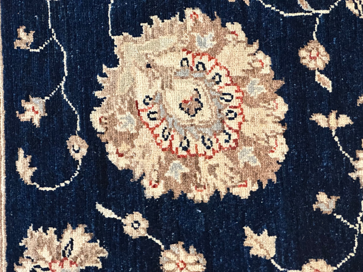 Afghan Chobi Natural Dye Hand Knotted wool pile Rug 362cm x 274cm