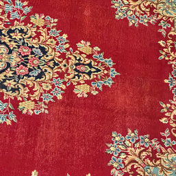 Old Persian Kirman Pure wool pile Hand knotted 394cm x 292cm