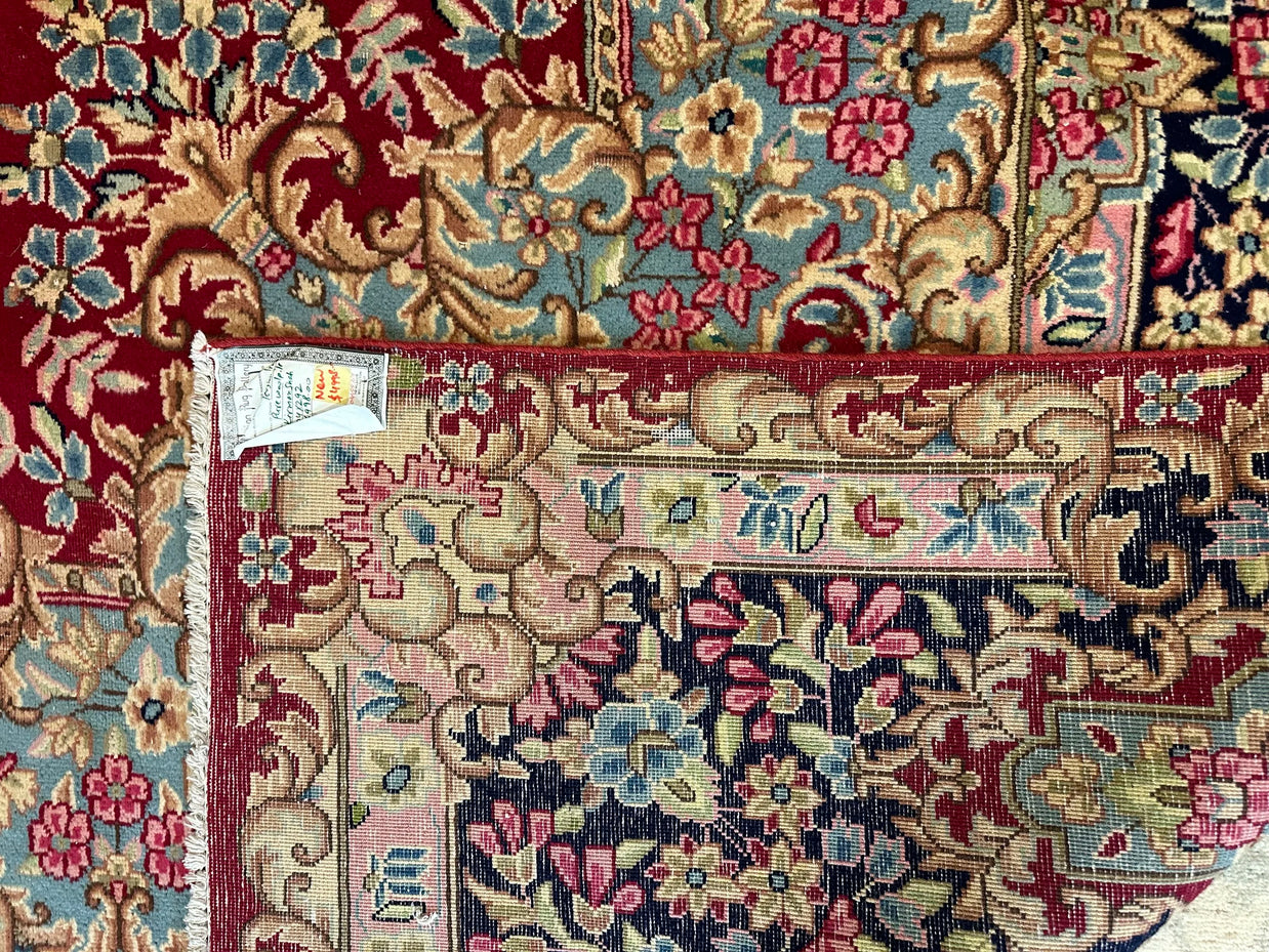 Old Persian Kirman Pure wool pile Hand knotted 394cm x 292cm