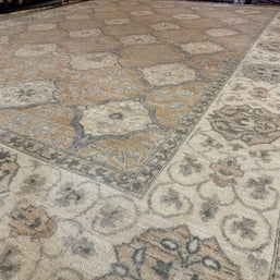 Tribal Chobi Natural dye pure wool pile hand knotted 420cm x 304cm