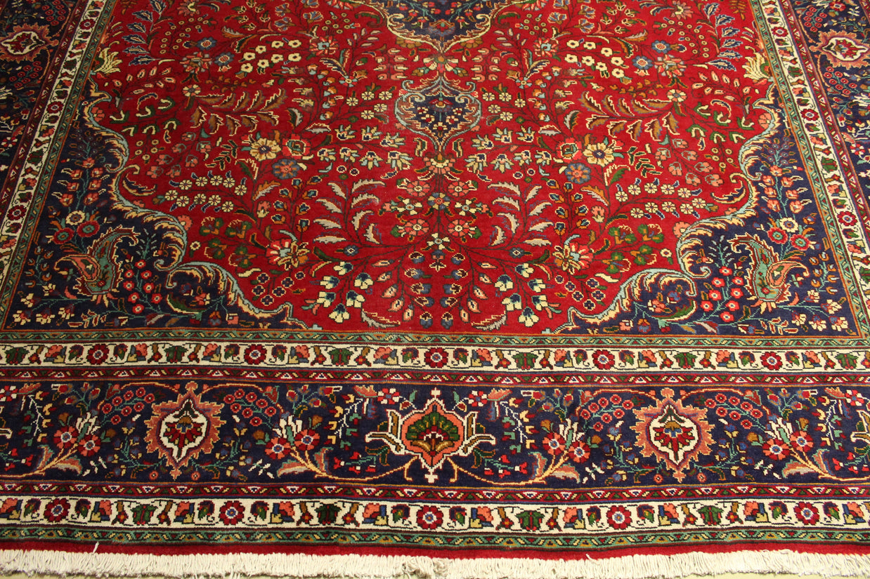 Vintage Tabriz Rug - 390 cm x 302 cm