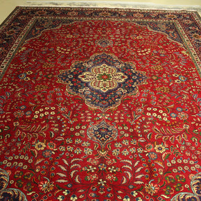 Vintage Tabriz Rug - 390 cm x 302 cm