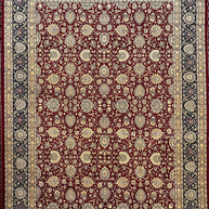 Very fine Kashmiri wool hand knotted rug 346cm x 246cm
