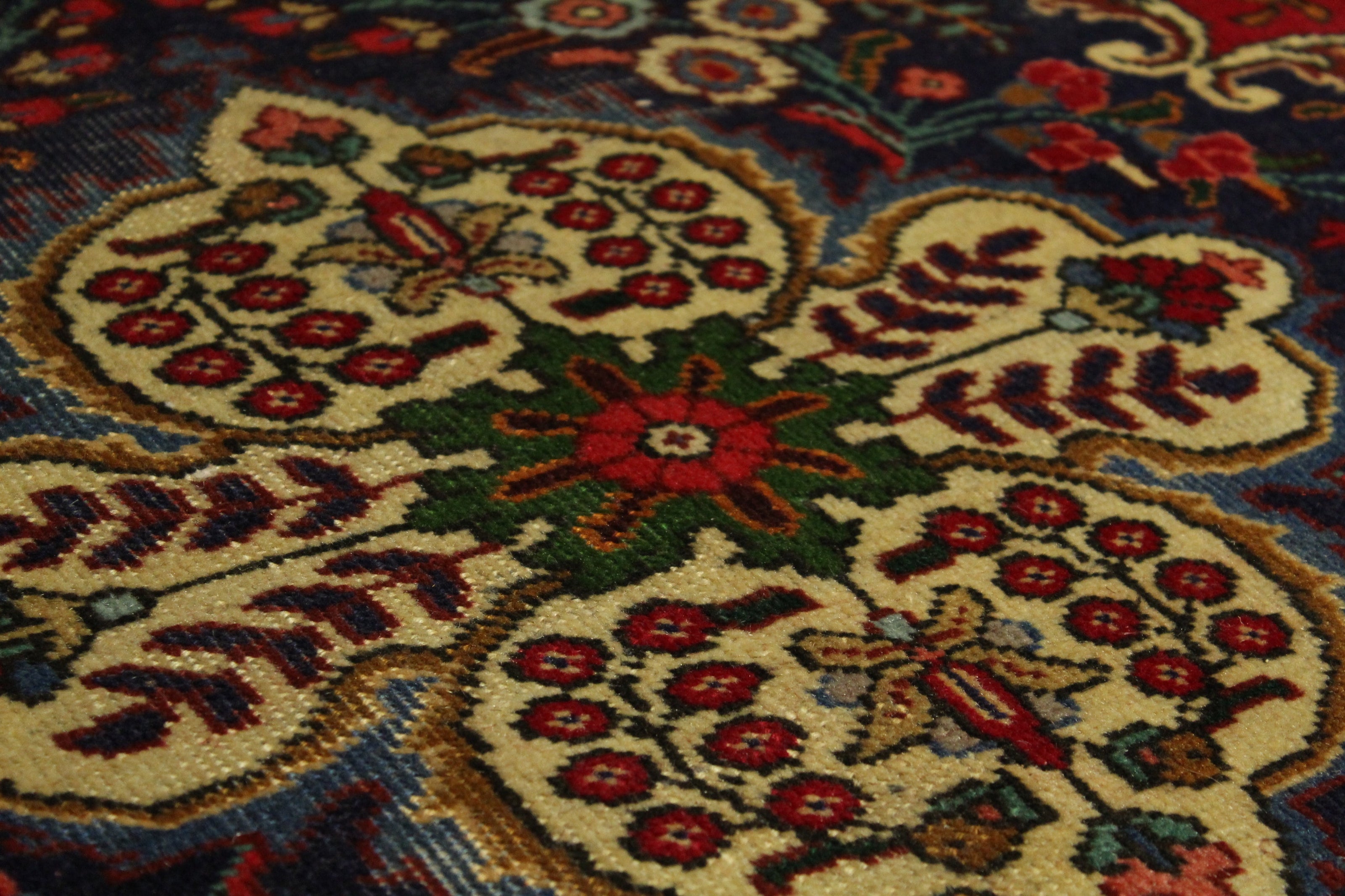 Vintage Tabriz Rug - 390 cm x 302 cm