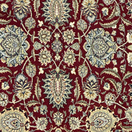 Very fine Kashmiri wool hand knotted rug 346cm x 246cm