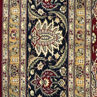 Very fine Kashmiri wool hand knotted rug 346cm x 246cm