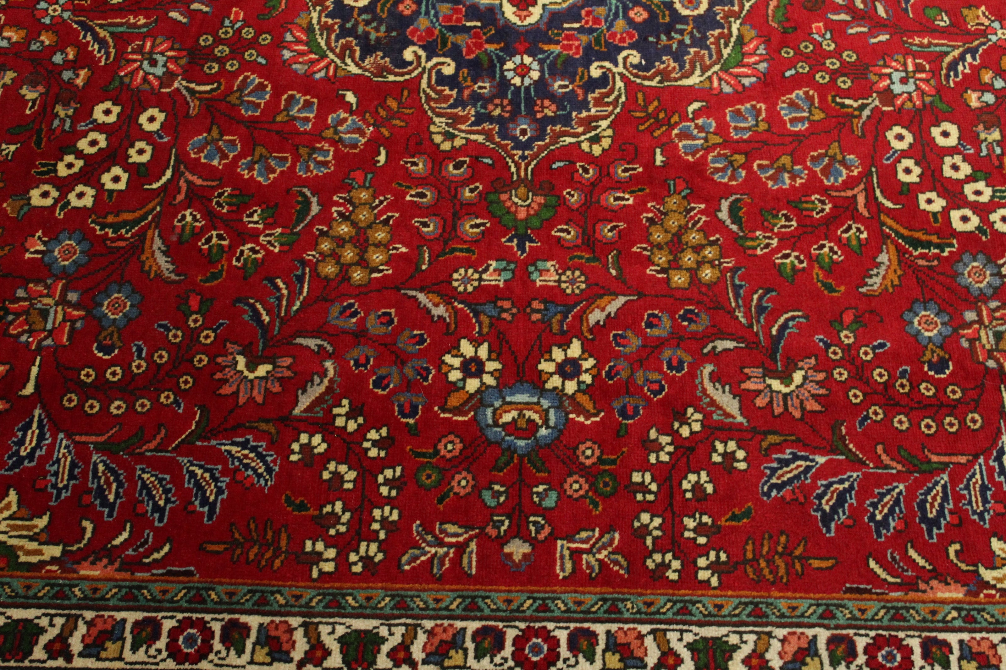 Vintage Tabriz Rug - 390 cm x 302 cm