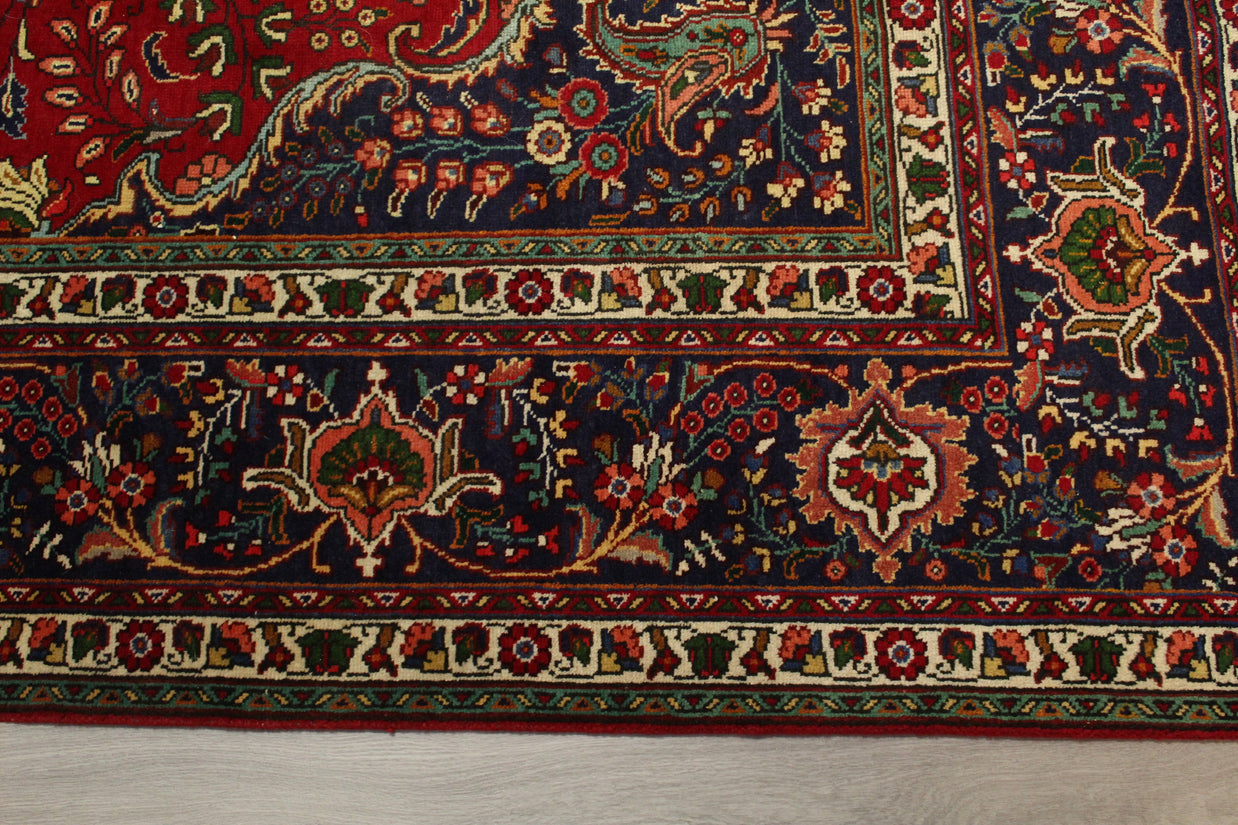 Vintage Tabriz Rug - 390 cm x 302 cm
