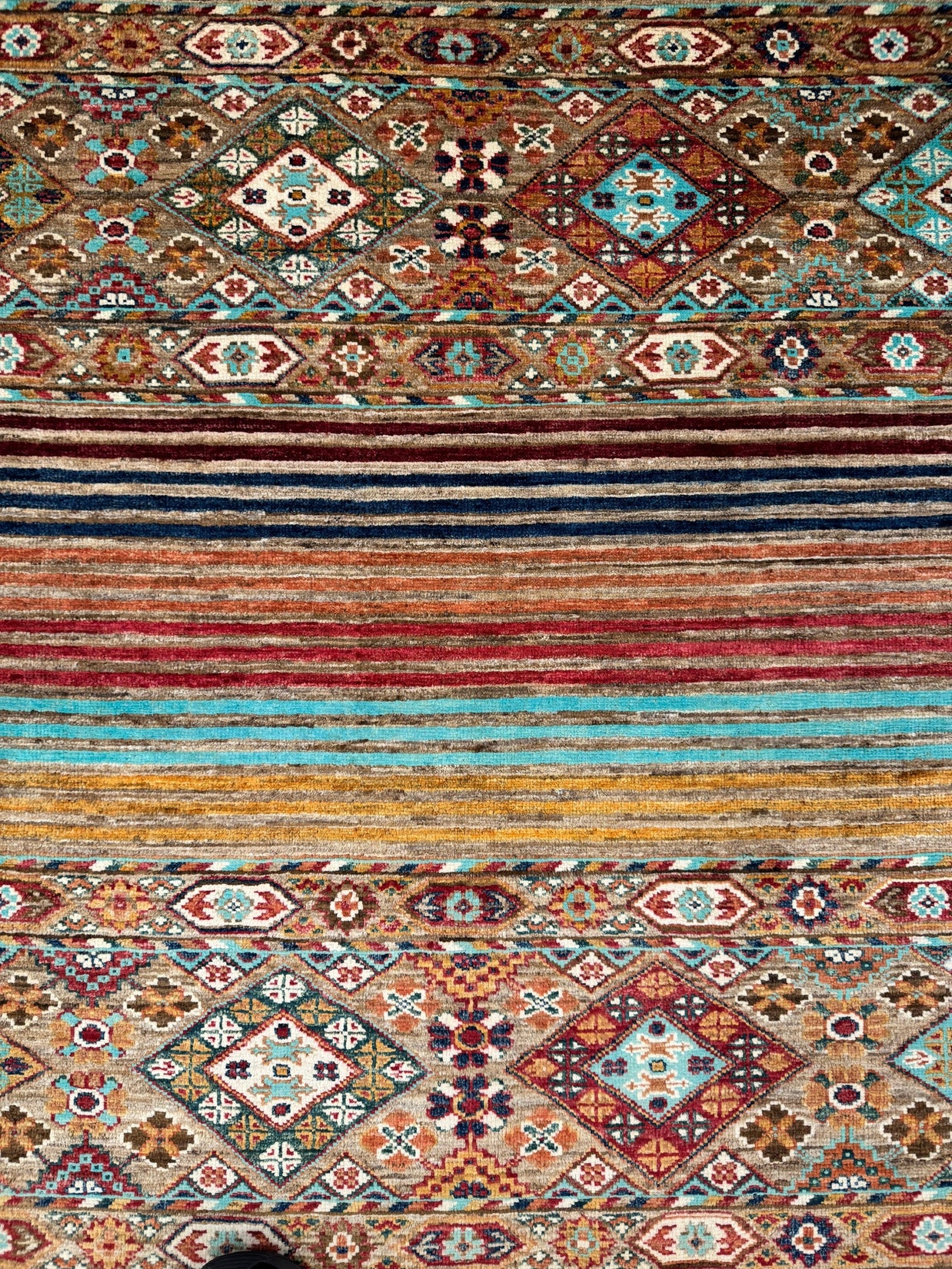 Khurjeen Rug - 119 cm x 105 cm