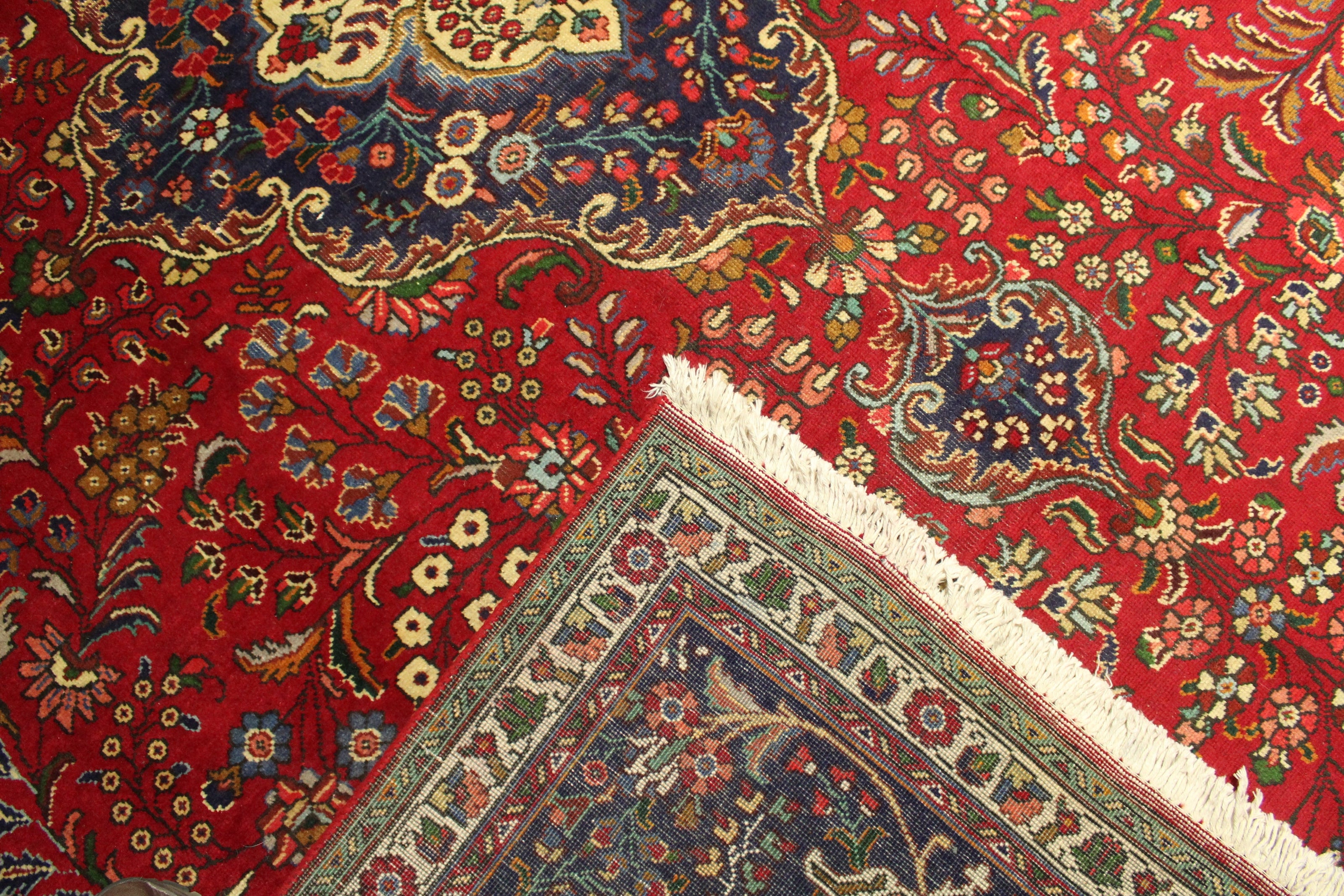 Vintage Tabriz Rug - 390 cm x 302 cm