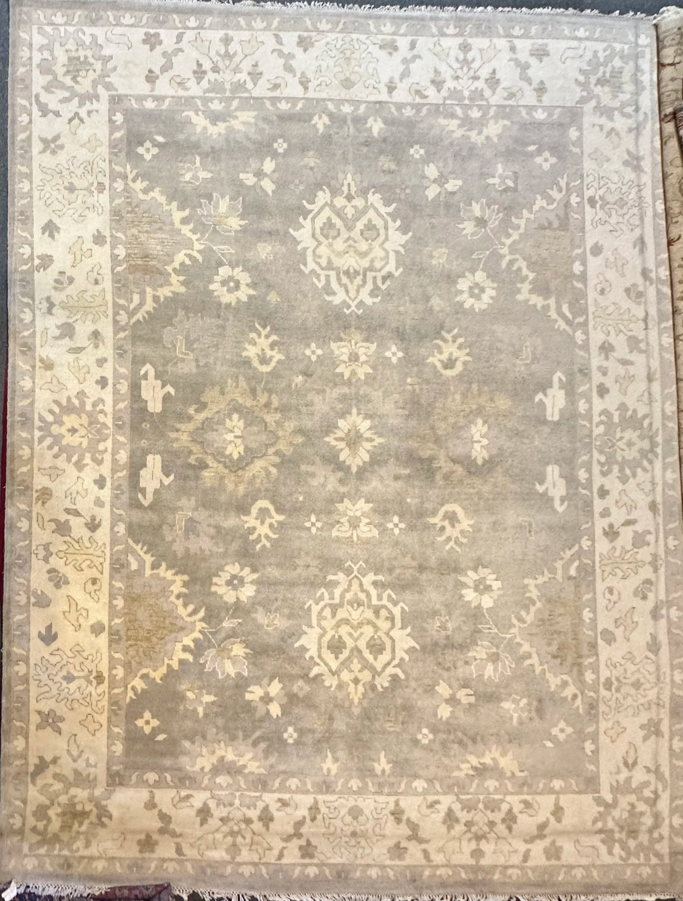 Oshak Pure wool pile hand knotted Rug 416cm x 307cm
