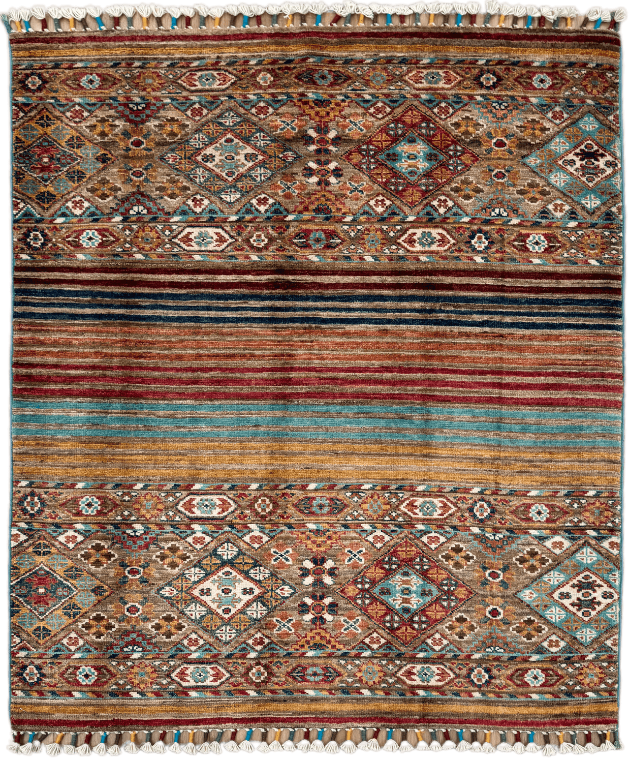 Khurjeen Rug - 123 cm x 102 cm