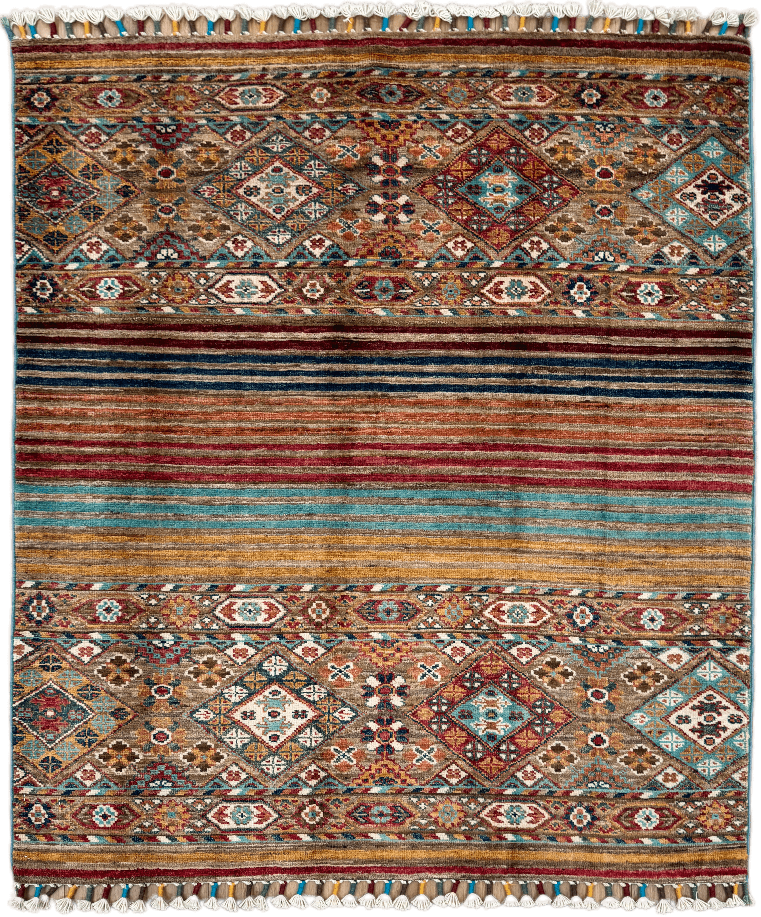 Khurjeen Rug - 123 cm x 102 cm
