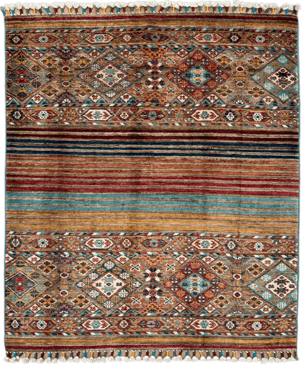 Khurjeen Rug - 123 cm x 102 cm