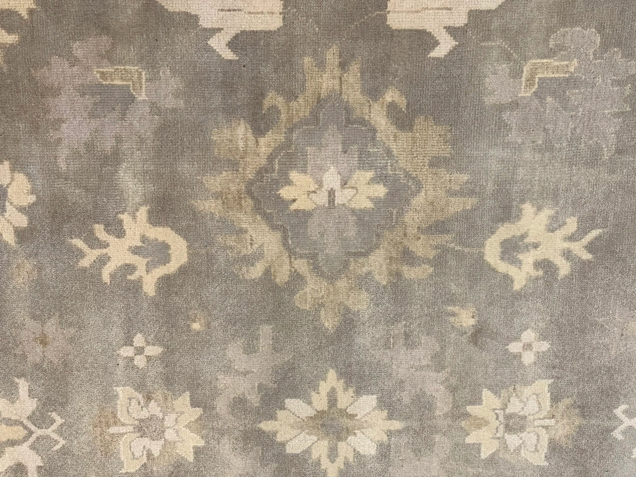 Oshak Pure wool pile hand knotted Rug 416cm x 307cm