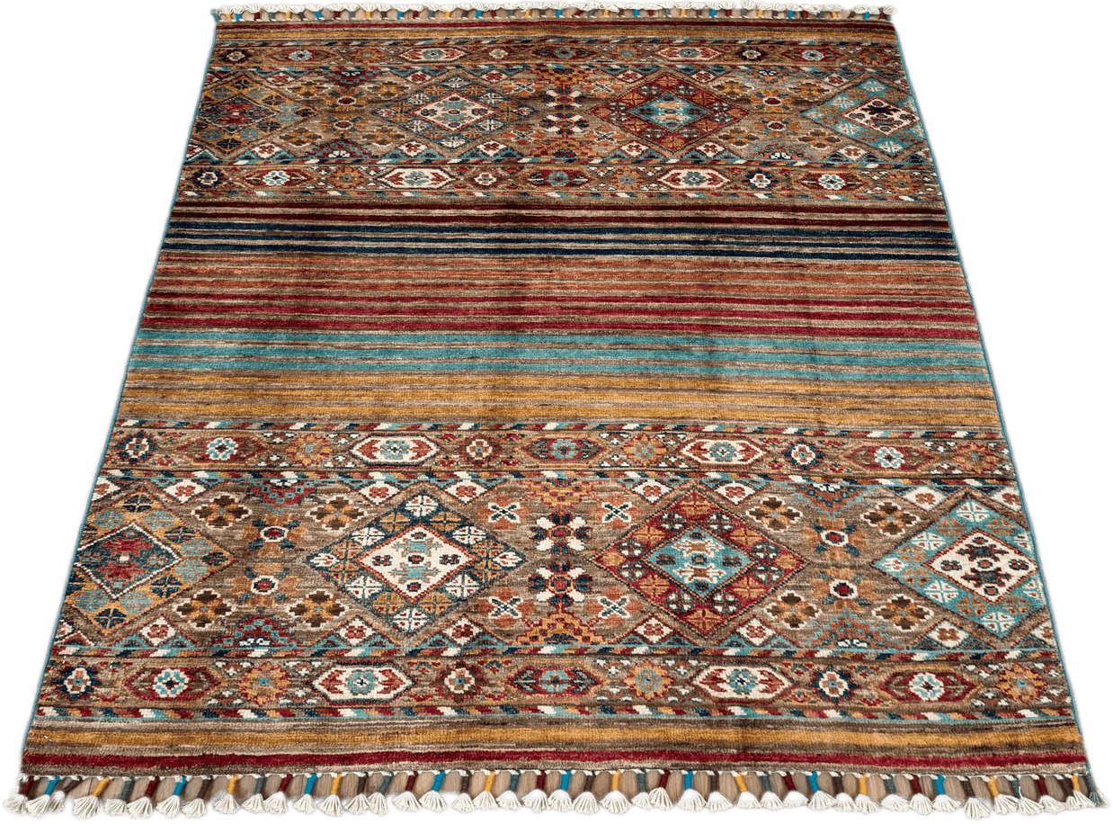Khurjeen Rug - 123 cm x 102 cm