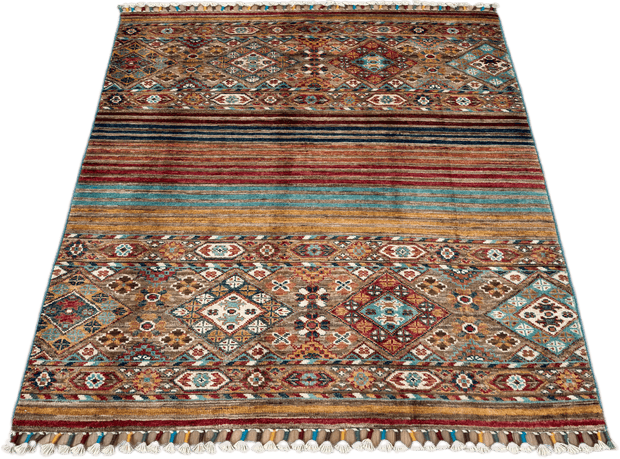 Khurjeen Rug - 123 cm x 102 cm