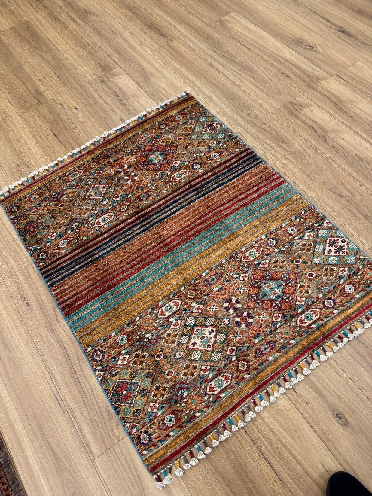 Khurjeen Rug - 123 cm x 102 cm