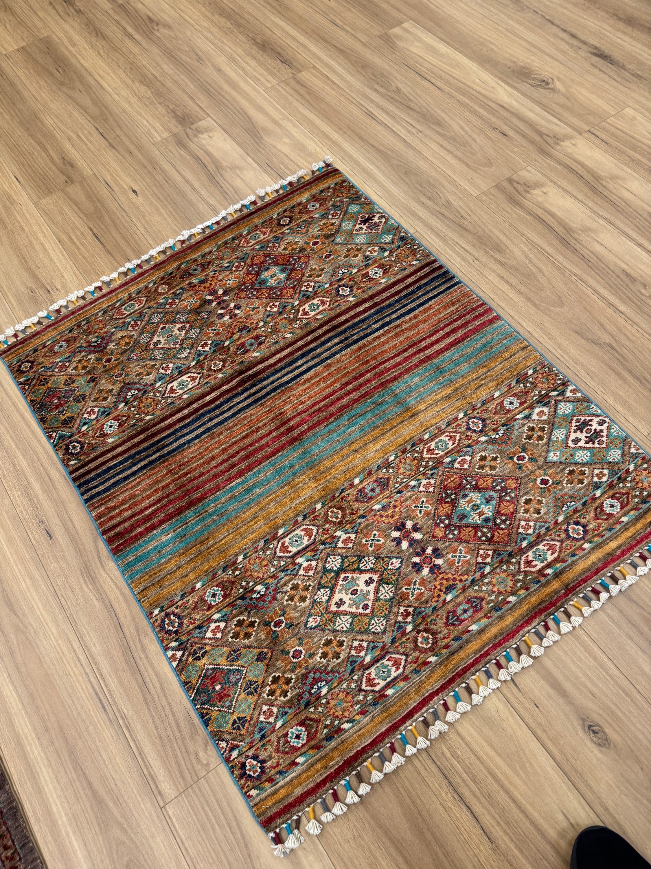 Khurjeen Rug - 123 cm x 102 cm