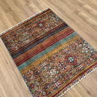 Khurjeen Rug - 123 cm x 102 cm