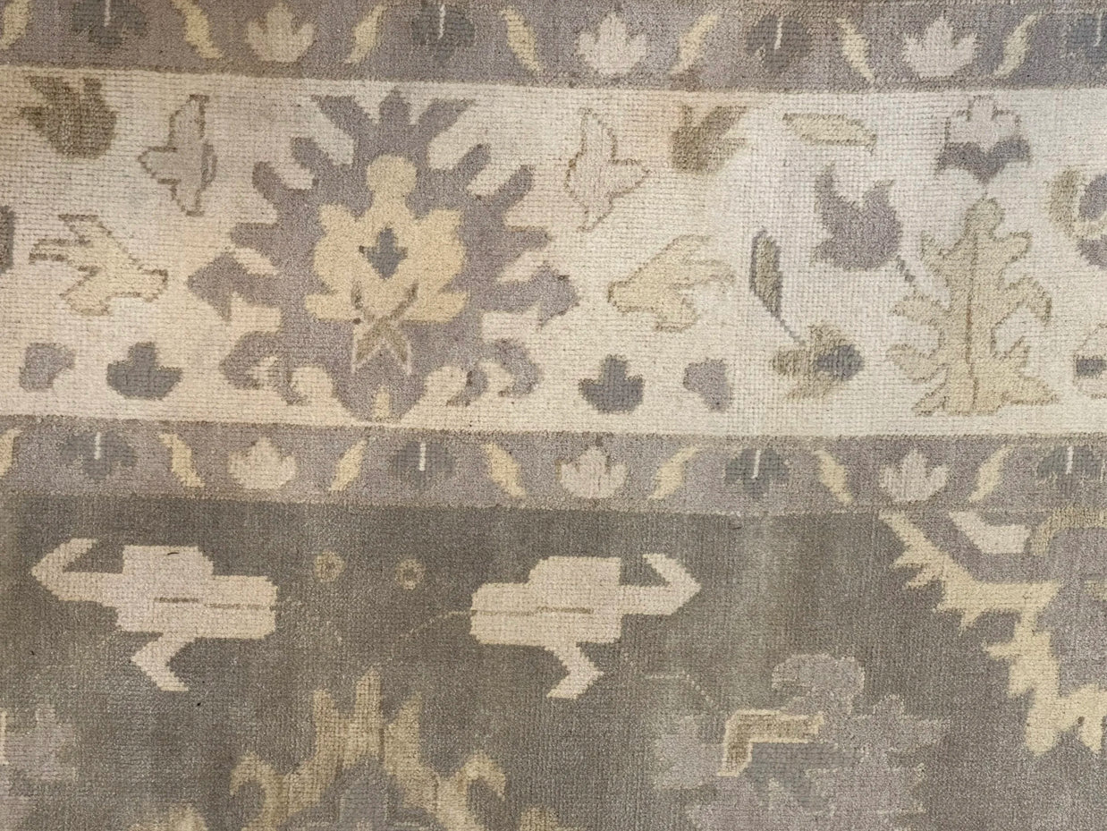 Oshak Pure wool pile hand knotted Rug 416cm x 307cm