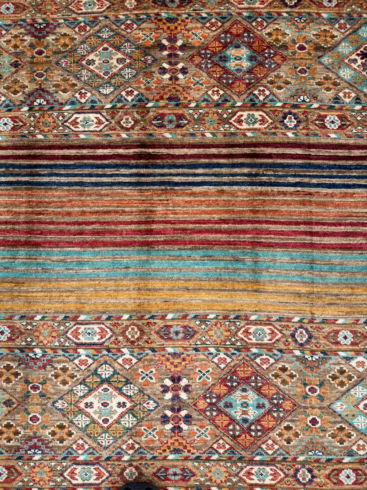 Khurjeen Rug - 123 cm x 102 cm