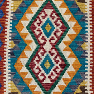 Chobi Kilim Rug - 86 cm x 63 cm