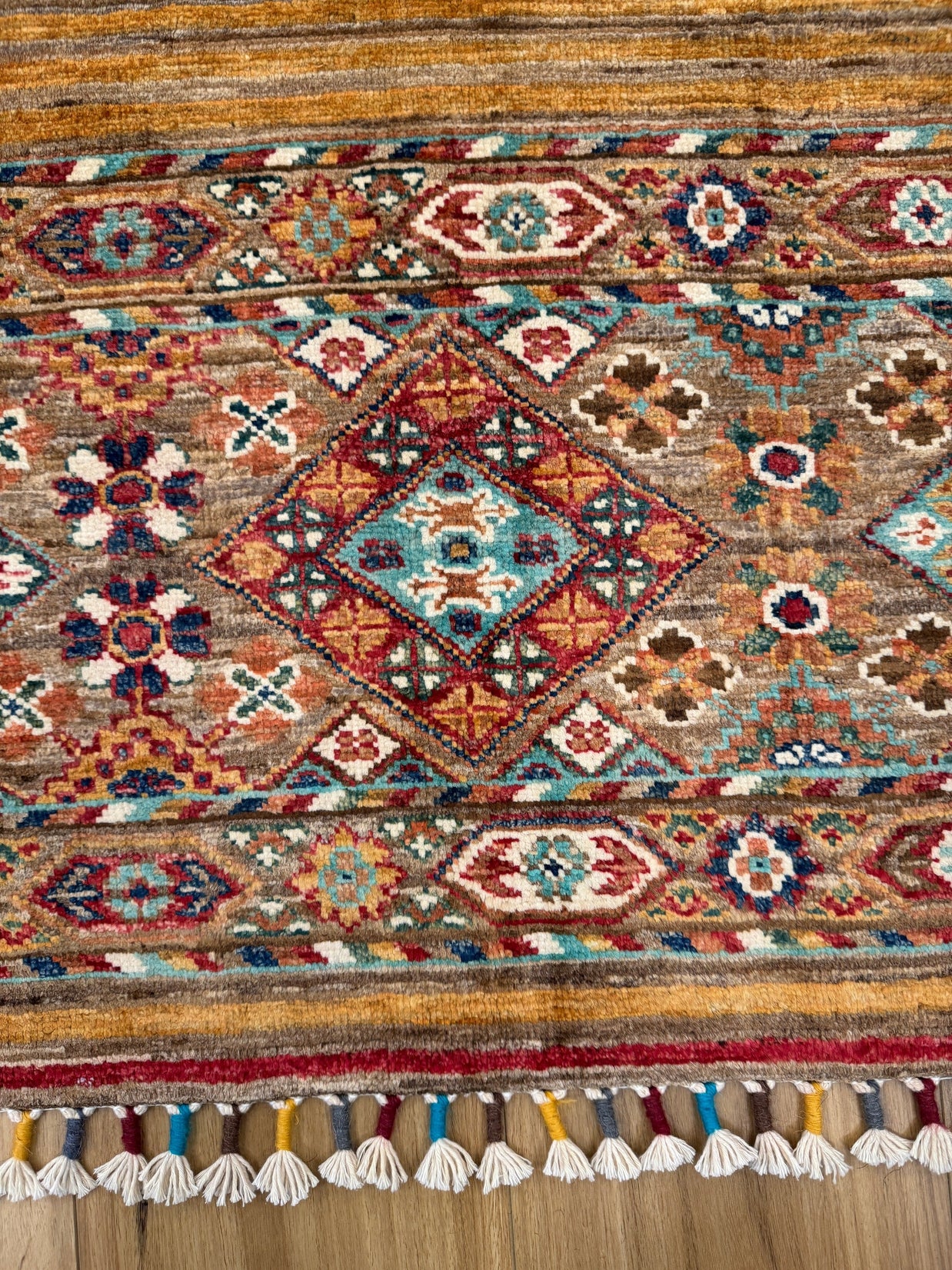 Khurjeen Rug - 123 cm x 102 cm