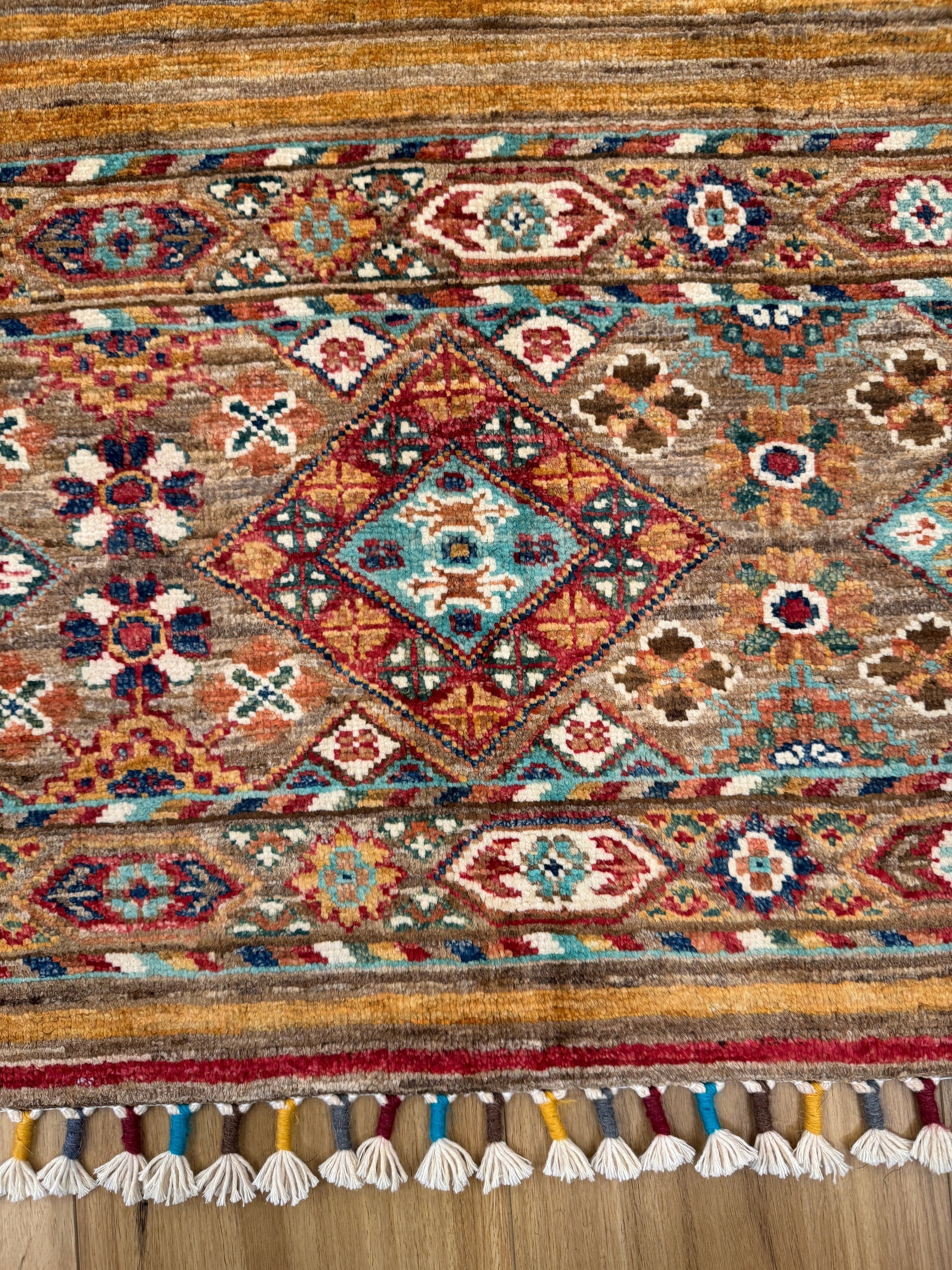 Khurjeen Rug - 123 cm x 102 cm