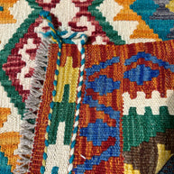 Chobi Kilim Rug - 86 cm x 63 cm